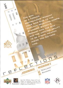 2004 Upper Deck Reflections #186 Johnnie Morant Back