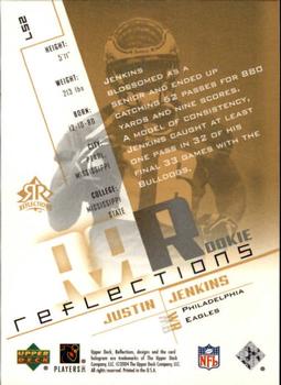 2004 Upper Deck Reflections #257 Justin Jenkins Back