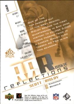 2004 Upper Deck Reflections #290 Scott Rislov Back