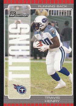 2005 Bowman #91 Travis Henry Front
