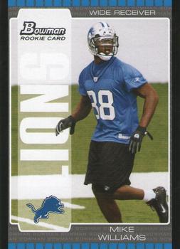 2005 Bowman #154 Mike Williams Front