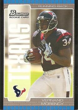 2005 Bowman #149 Vernand Morency Front