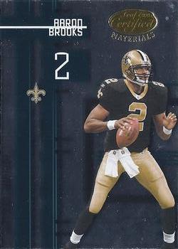 2005 Leaf Certified Materials #72 Aaron Brooks Front