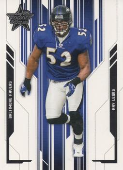 2005 Leaf Rookies & Stars #9 Ray Lewis Front