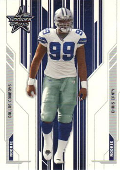 2005 Leaf Rookies & Stars #153 Chris Canty Front