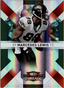 2009 Donruss Threads - Retail Red #46 Marcedes Lewis Front