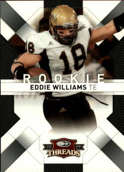 2009 Donruss Threads - Retail Rookies #136 Eddie Williams Front