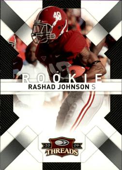 2009 Donruss Threads - Retail Rookies #183 Rashad Johnson Front