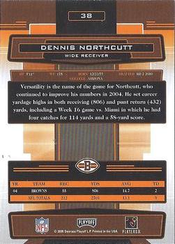 2005 Playoff Absolute Memorabilia #38 Dennis Northcutt Back