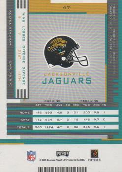 2005 Playoff Contenders #47 Fred Taylor Back