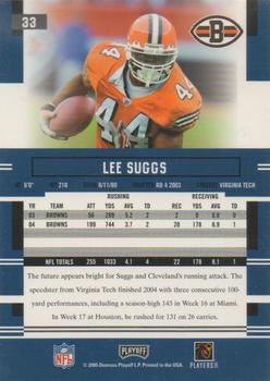 2005 Playoff Prestige #33 Lee Suggs Back