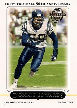 2005 Topps #47 Donnie Edwards Front
