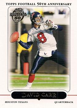 2005 Topps #55 David Carr Front