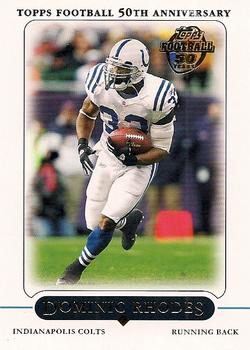 2005 Topps #83 Dominic Rhodes Front