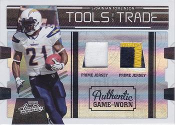 2009 Playoff Absolute Memorabilia - Tools of the Trade Double Material Black Spectrum #43 LaDainian Tomlinson Front