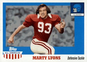 2005 Topps All American #3 Marty Lyons Front