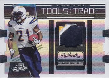 2009 Playoff Absolute Memorabilia - Tools of the Trade Material Black Spectrum #43 LaDainian Tomlinson Front