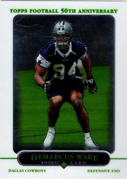 2005 Topps Chrome #213 DeMarcus Ware Front