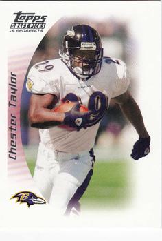 2005 Topps Draft Picks & Prospects #73 Chester Taylor Front
