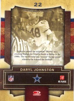 2009 Playoff Contenders - Legendary Contenders #22 Daryl Johnston Back