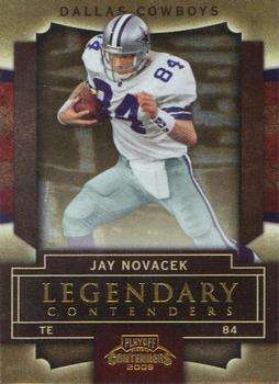 2009 Playoff Contenders - Legendary Contenders Gold #43 Jay Novacek Front