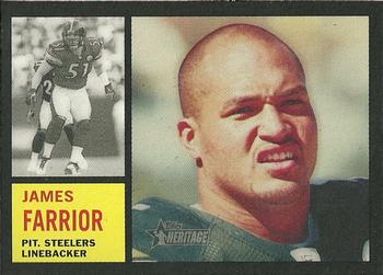 2005 Topps Heritage #206 James Farrior Front