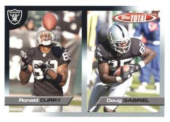2005 Topps Total #114 Ronald Curry / Doug Gabriel Front