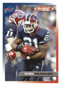 2005 Topps Total #164 Willis McGahee Front