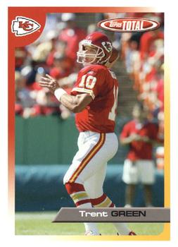 2005 Topps Total #196 Trent Green Front