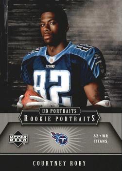 2005 Upper Deck Portraits #150 Courtney Roby Front
