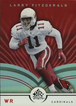 2005 Upper Deck Reflections #1 Larry Fitzgerald Front