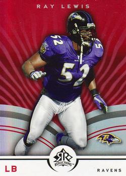 2005 Upper Deck Reflections #7 Ray Lewis Front