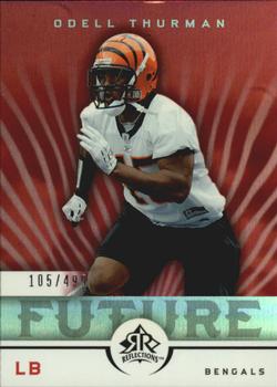 2005 Upper Deck Reflections #265 Odell Thurman Front