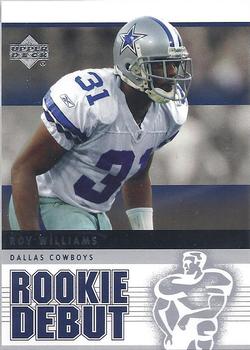2005 Upper Deck Rookie Debut #28 Roy Williams Front