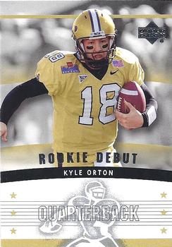 2005 Upper Deck Rookie Debut #102 Kyle Orton Front