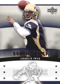2005 Upper Deck Rookie Debut #104 Charlie Frye Front