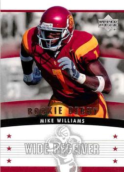 2005 Upper Deck Rookie Debut #156 Mike Williams Front