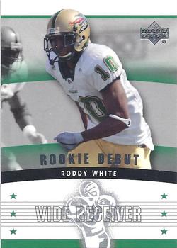 2005 Upper Deck Rookie Debut #186 Roddy White Front