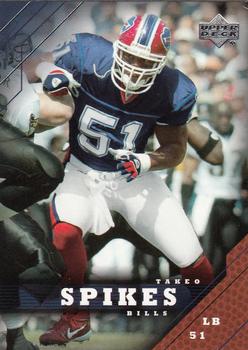 2005 Upper Deck #24 Takeo Spikes Front