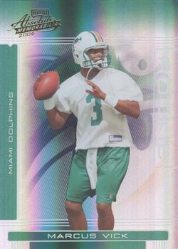 2006 Playoff Absolute Memorabilia #215 Marcus Vick Front