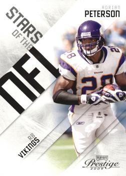 2009 Playoff Prestige - Stars of the NFL #10 Adrian Peterson Front