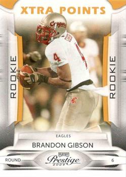 2009 Playoff Prestige - Xtra Points Gold #111 Brandon Gibson Front