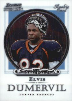 2006 Bowman Sterling #35 Elvis Dumervil Front