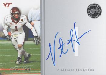 2009 Press Pass - Press Pass Signings Silver #PPS-VH Victor Harris Front
