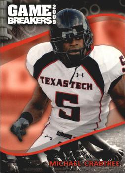 2009 Press Pass - Game Breakers #GB7 Michael Crabtree Front