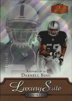 2006 Flair Showcase #129 Darnell Bing Front