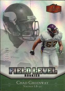 2006 Flair Showcase #209 Chad Greenway Front