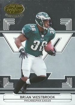 2006 Leaf Certified Materials #108 Brian Westbrook Front