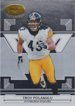 2006 Leaf Certified Materials #118 Troy Polamalu Front