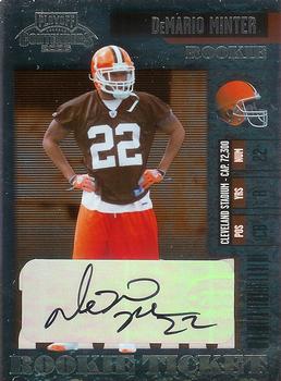 2006 Playoff Contenders #156 DeMario Minter Front